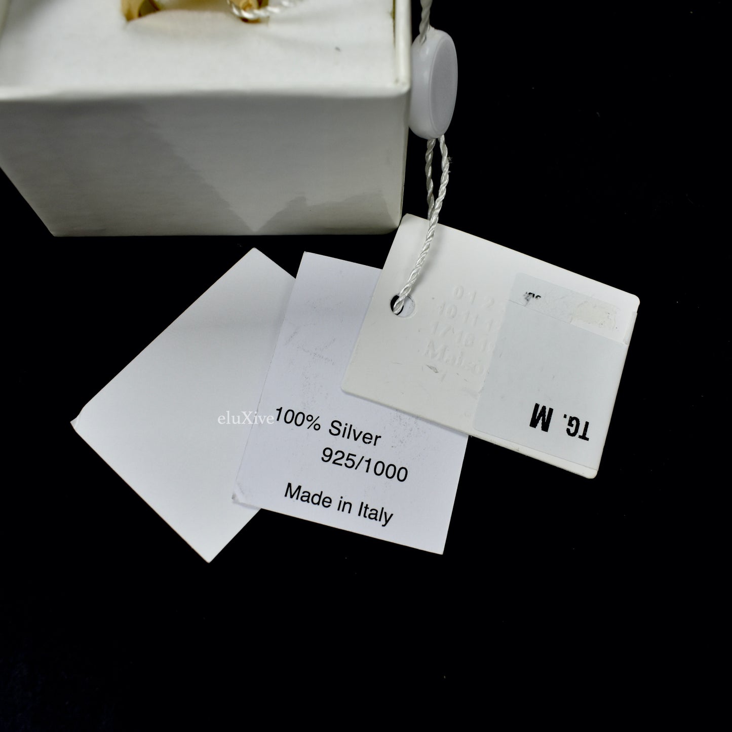 Maison Margiela - Gold Tag Stitch .925 Silver Ring