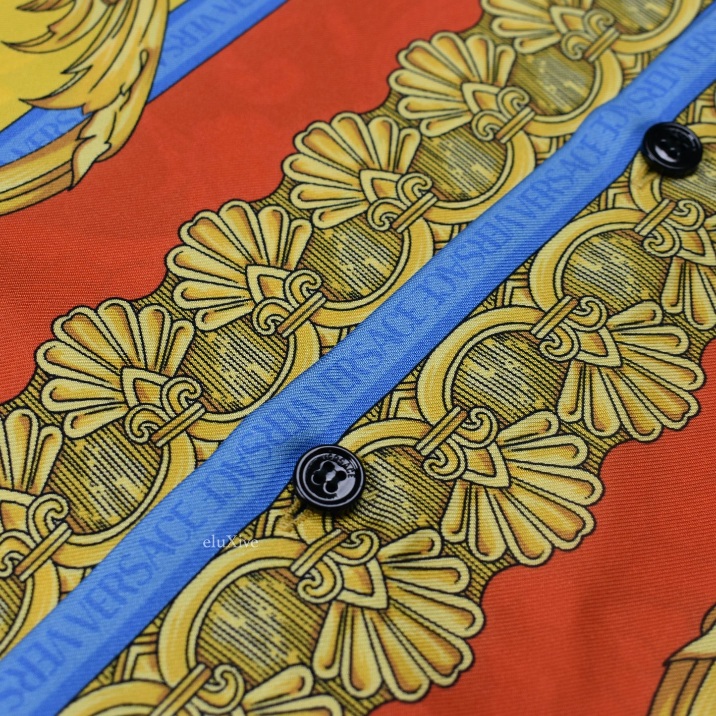 Versace - Barocco Print Silk Shirt