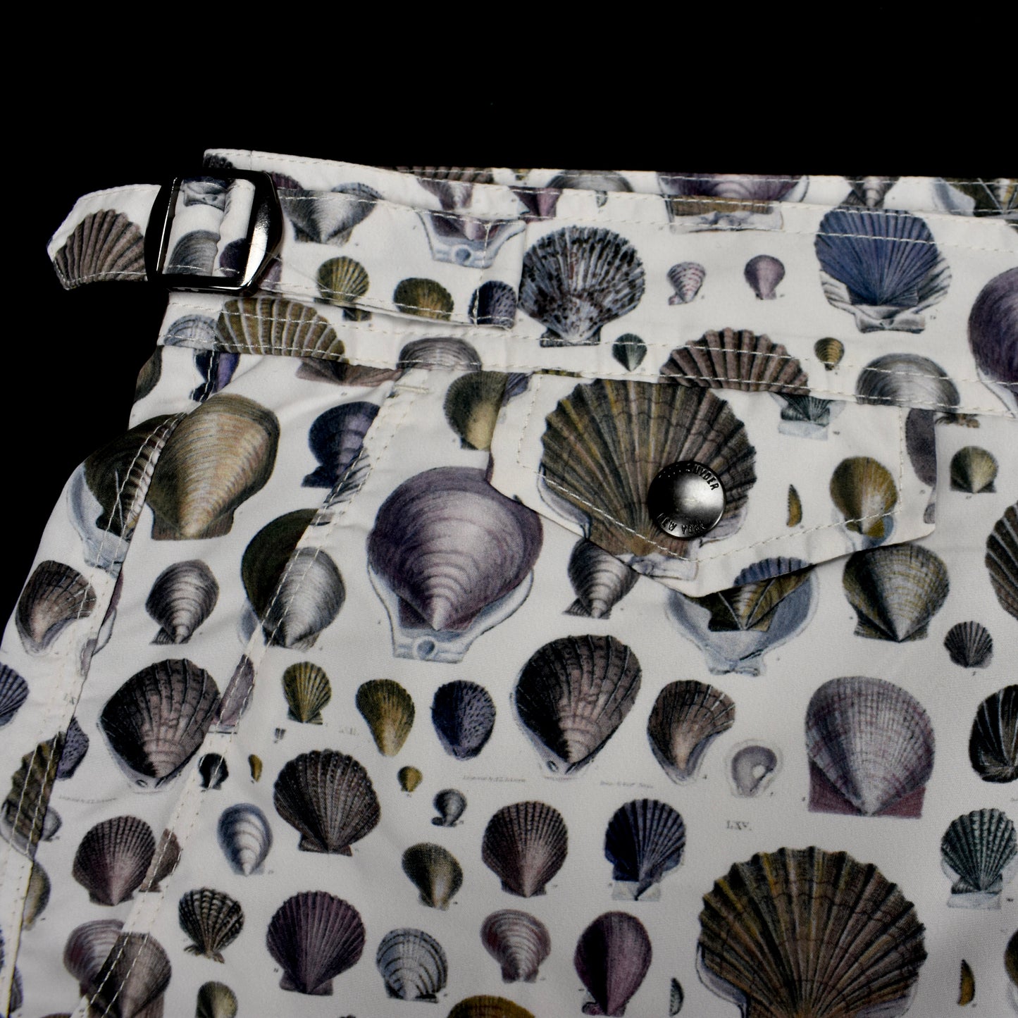 Todd Snyder x John Derian - Shell Print Swim Shorts