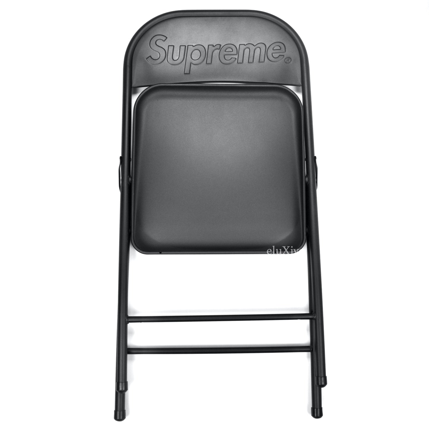 Supreme - Black Box Logo Metal Folding Chair