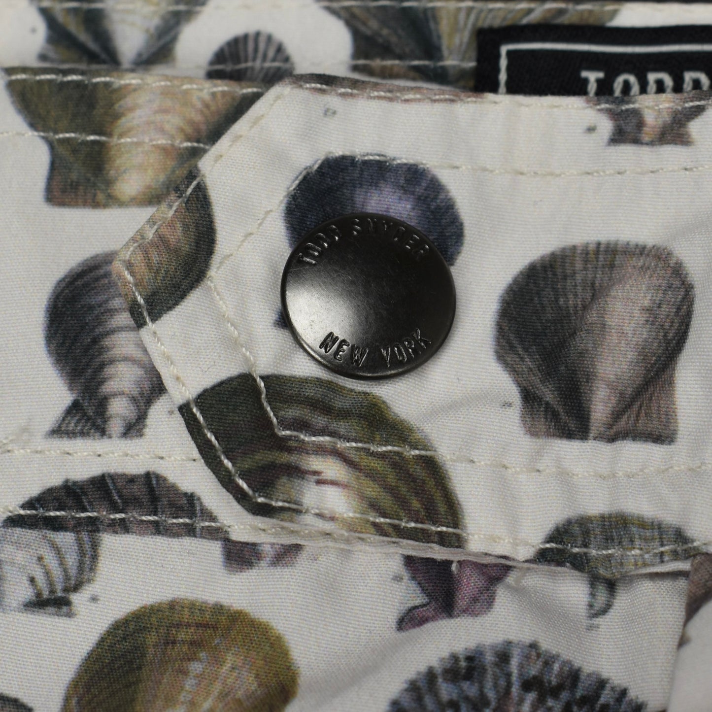 Todd Snyder x John Derian - Shell Print Swim Shorts