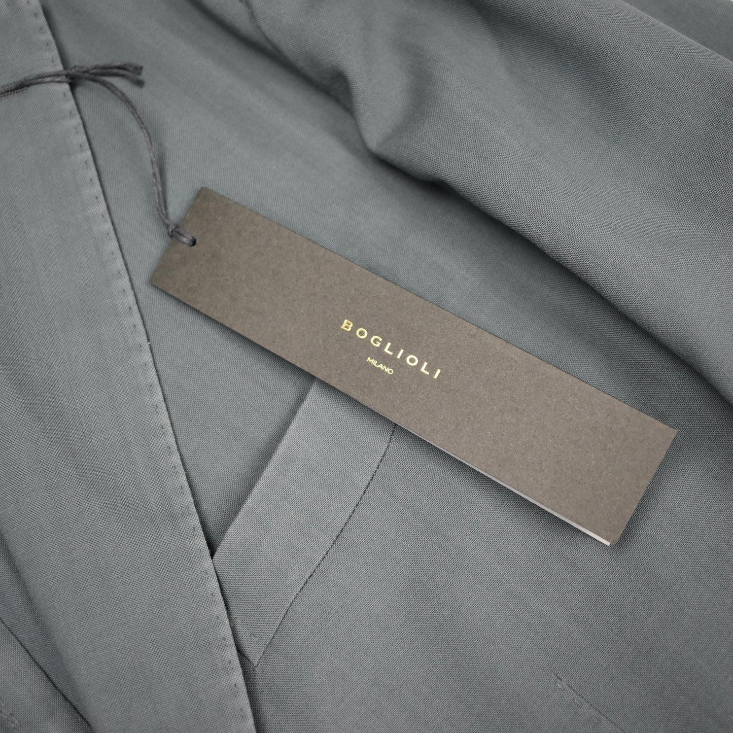Boglioli - Slate Gray 100% Wool K Travel Suit