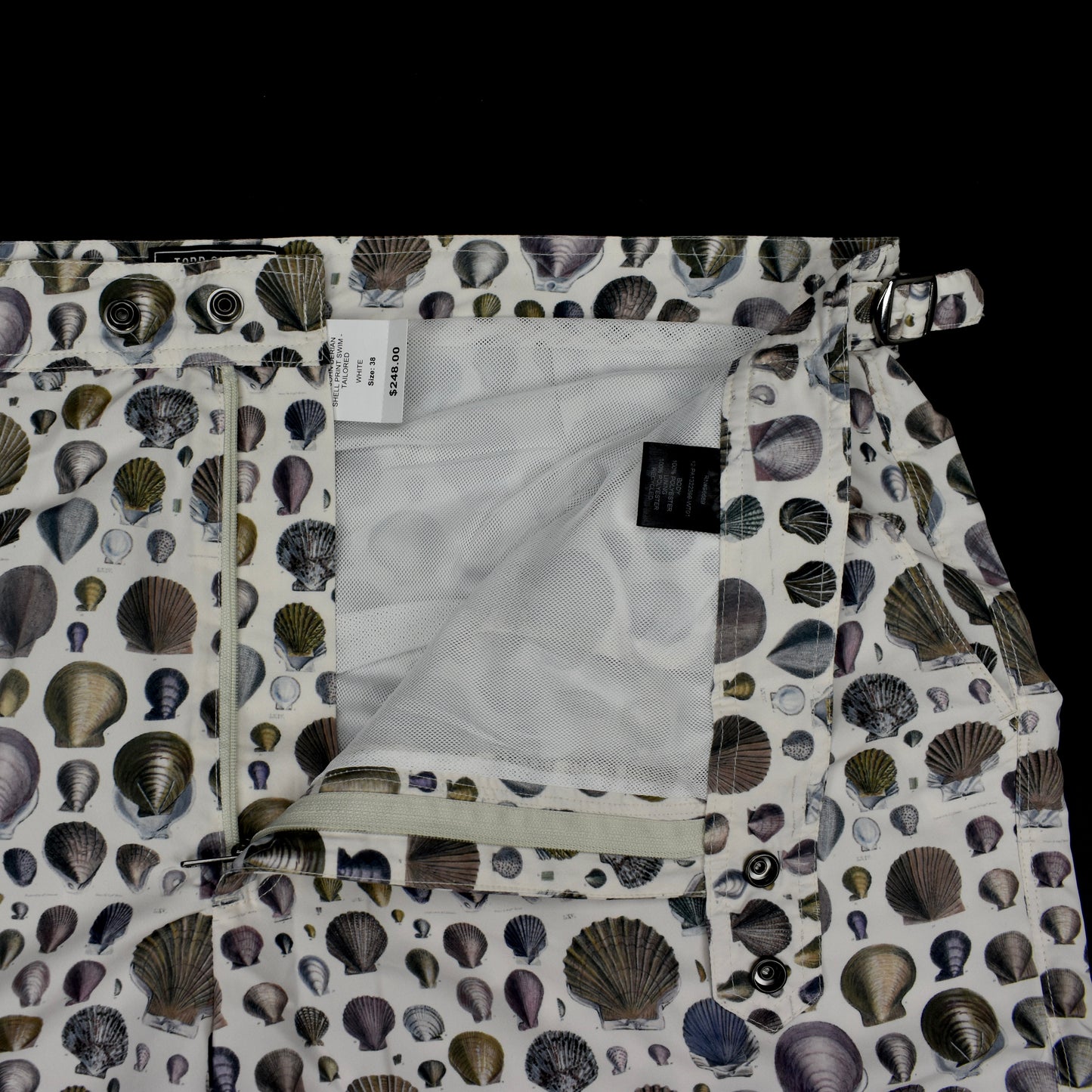 Todd Snyder x John Derian - Shell Print Swim Shorts