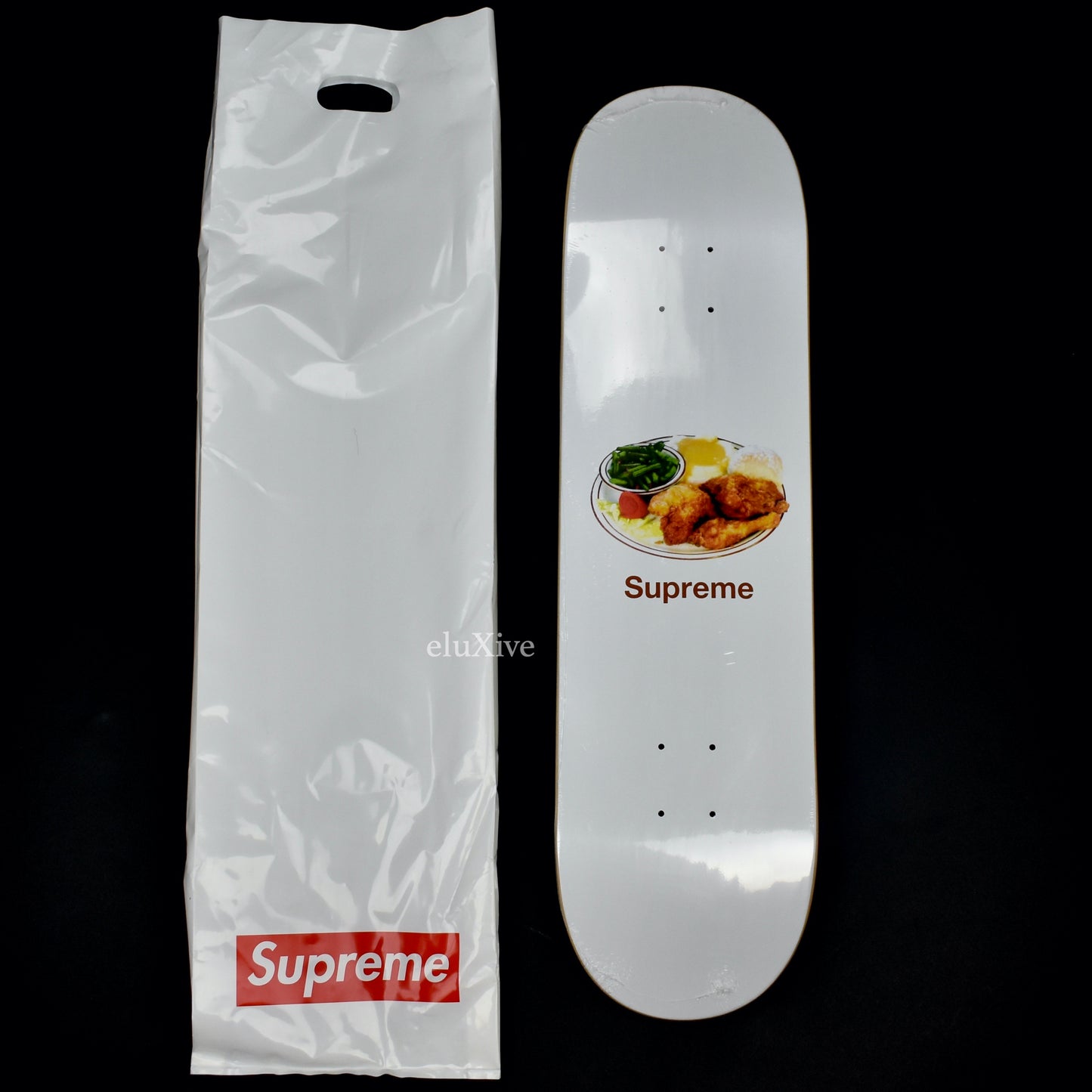 Supreme - Chicken Dinner Logo Skateboard Deck (SS18)
