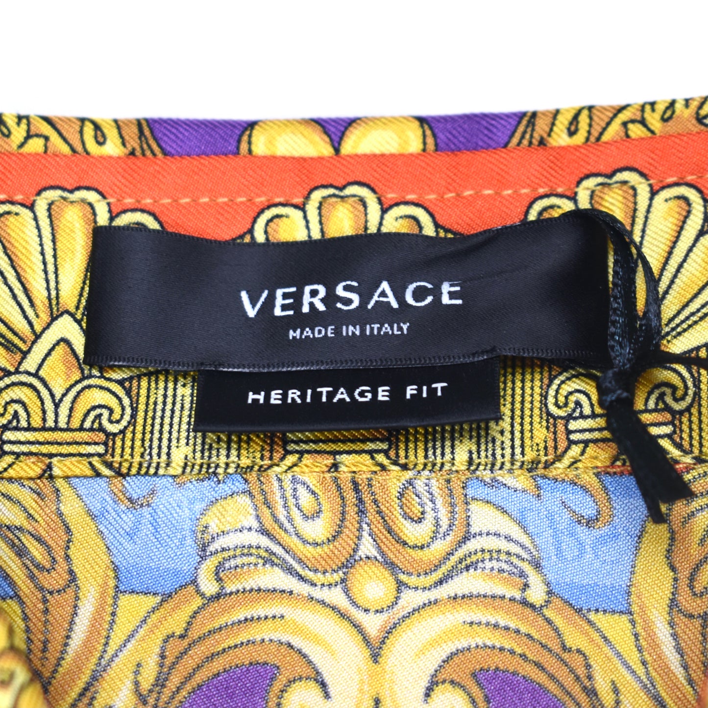 Versace - Barocco Print Silk Shirt