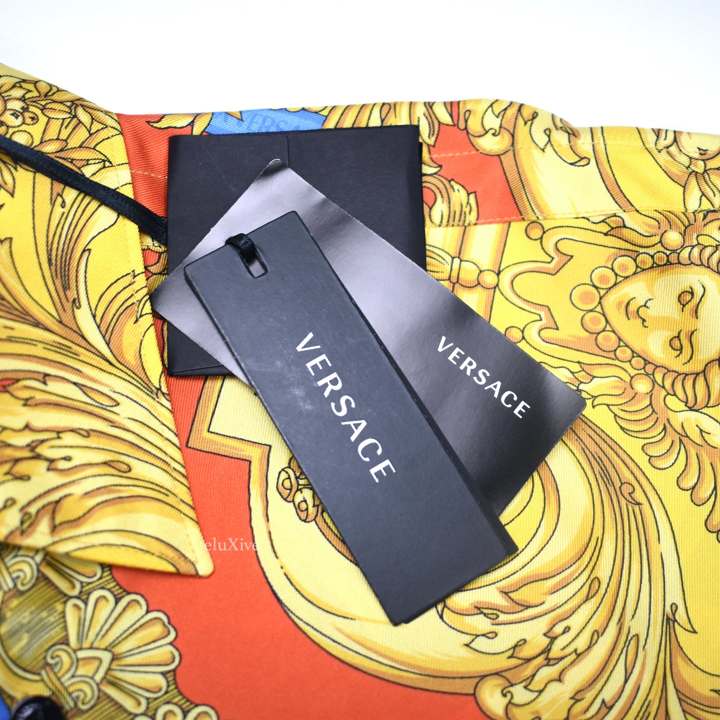 Versace - Barocco Print Silk Shirt