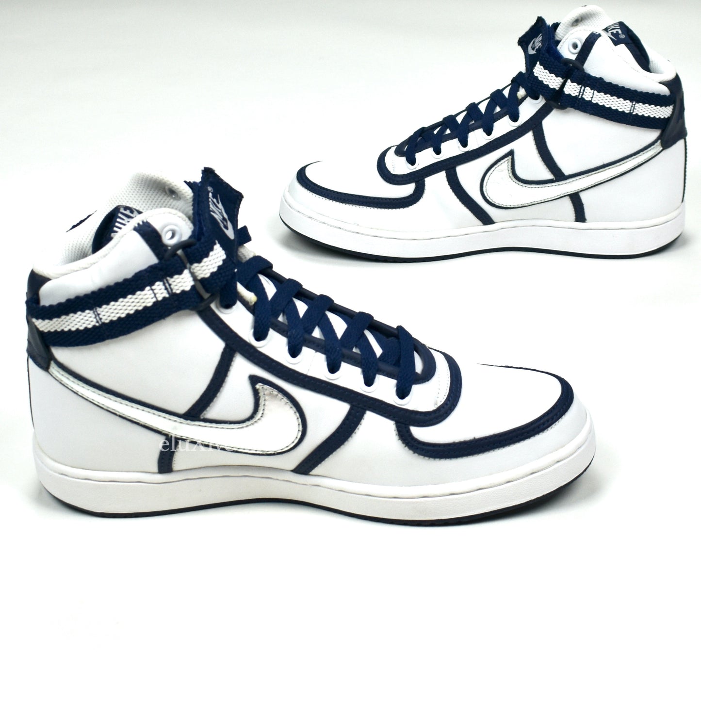 Nike - Vandal High Leather (White/Silver/Navy)