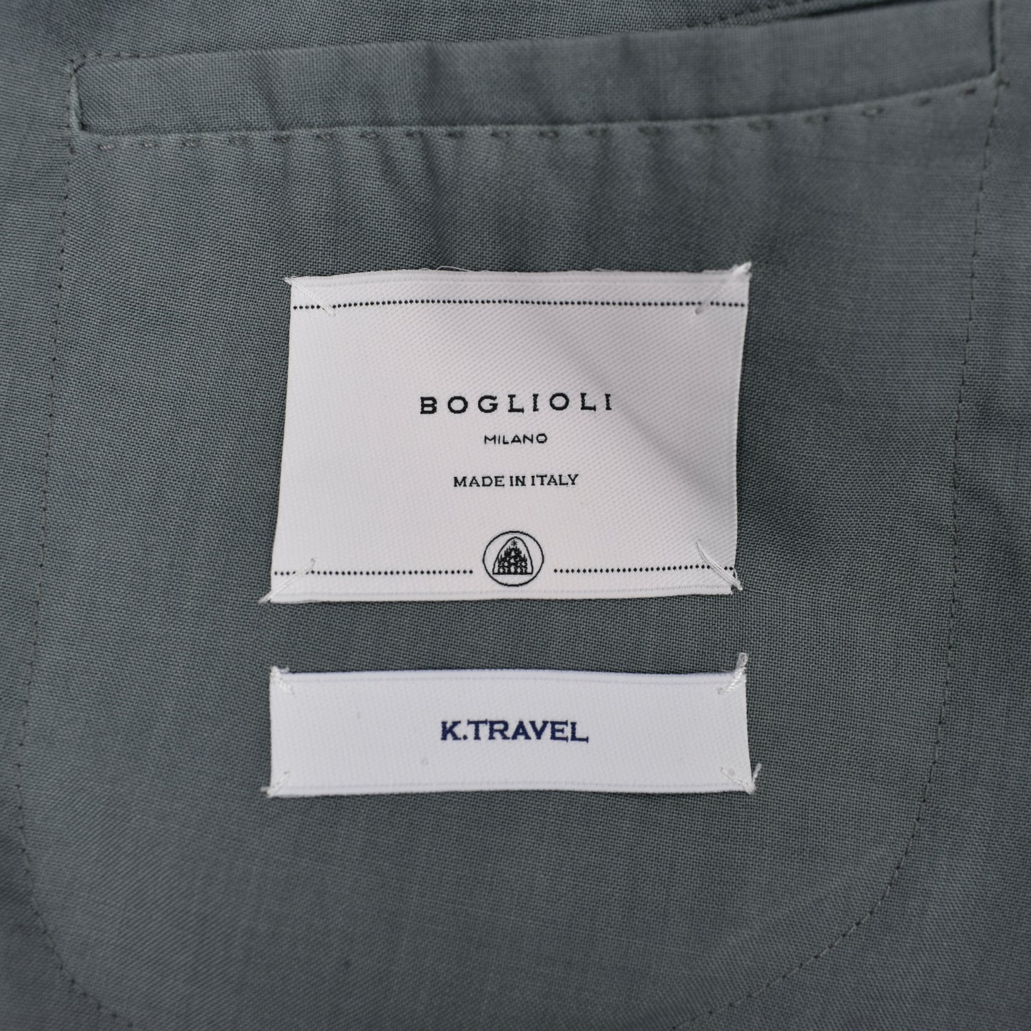 Boglioli - Slate Gray 100% Wool K Travel Suit