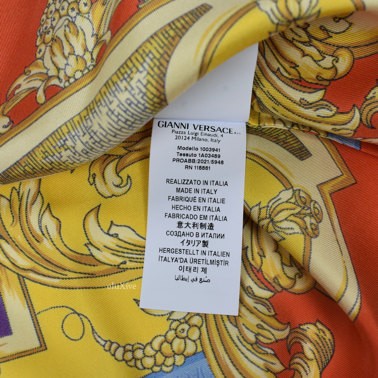 Versace - Barocco Print Silk Shirt