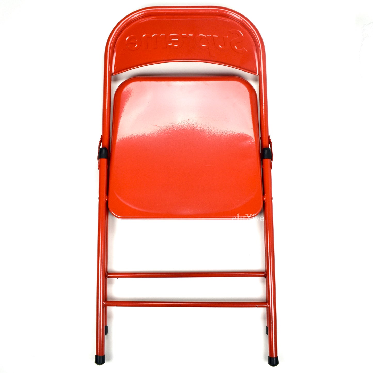 Supreme - Red Box Logo Metal Folding Chair