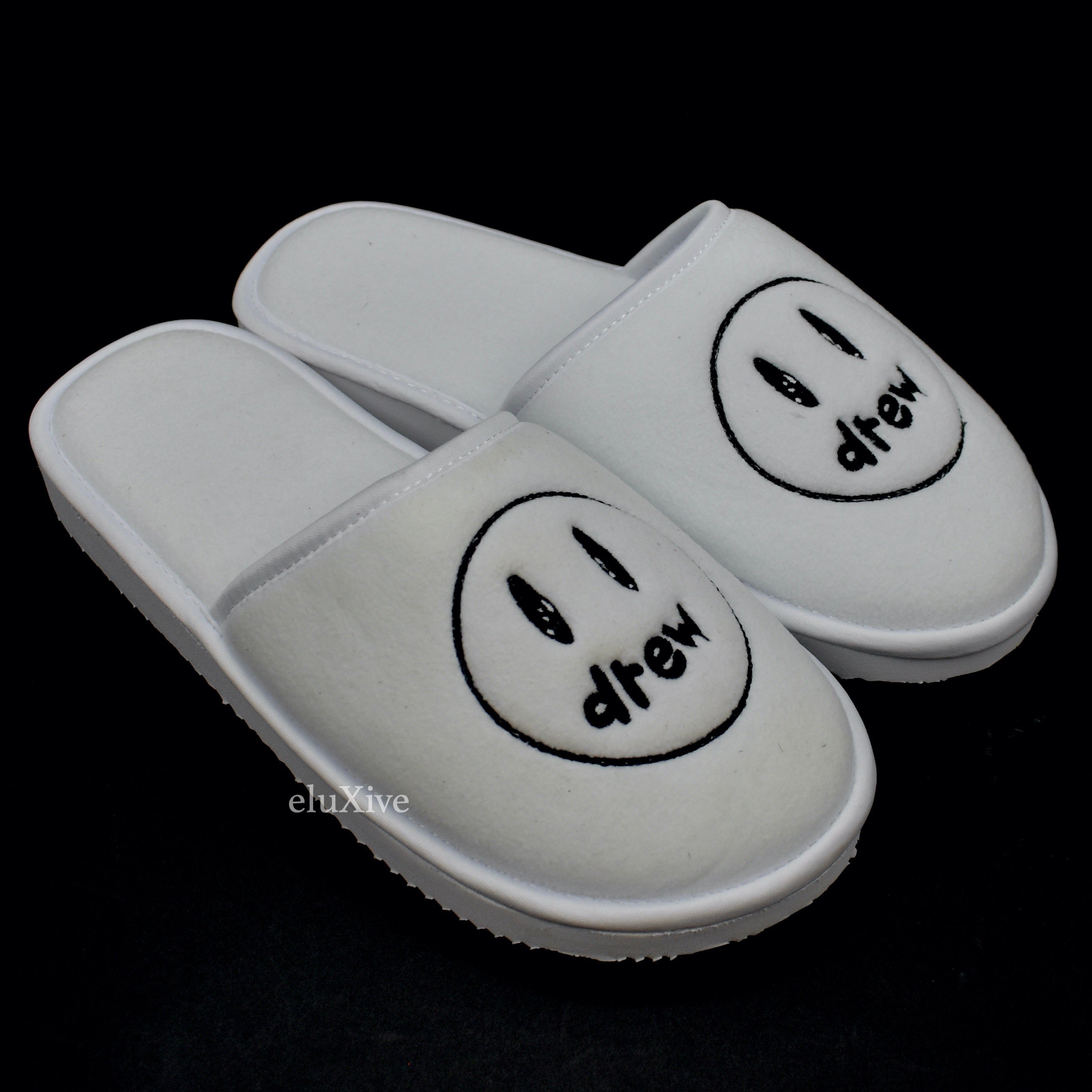 Drew House x Justin Bieber Mascot Slippers White Size S/M