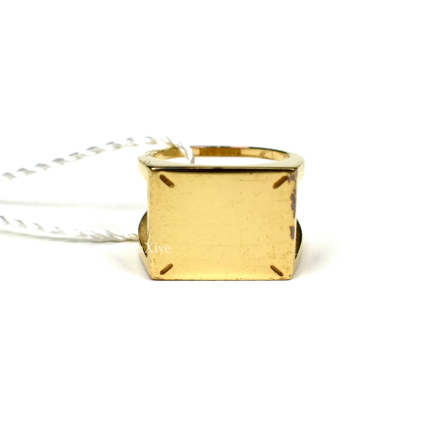 Maison Margiela - Gold Tag Stitch .925 Silver Ring