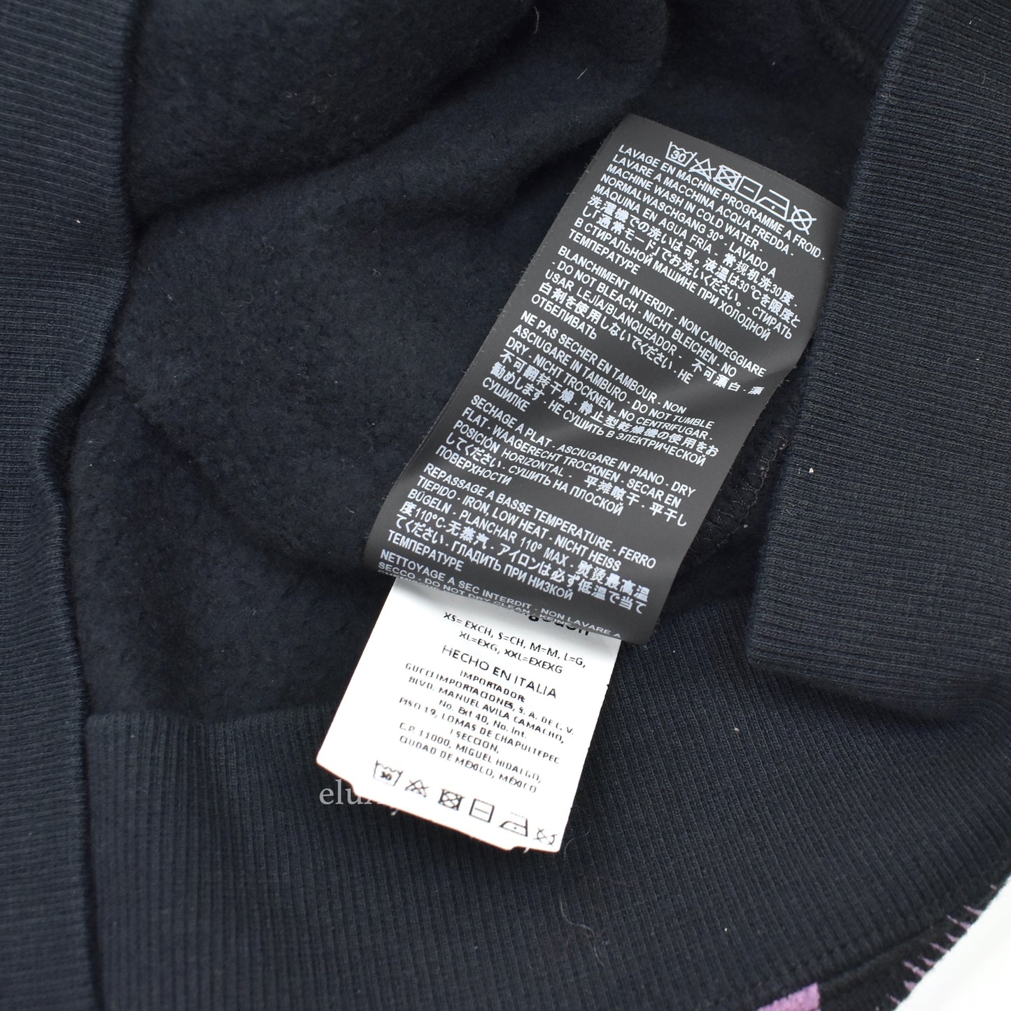 Saint Laurent - Palm Tree Dip Dye Hoodie