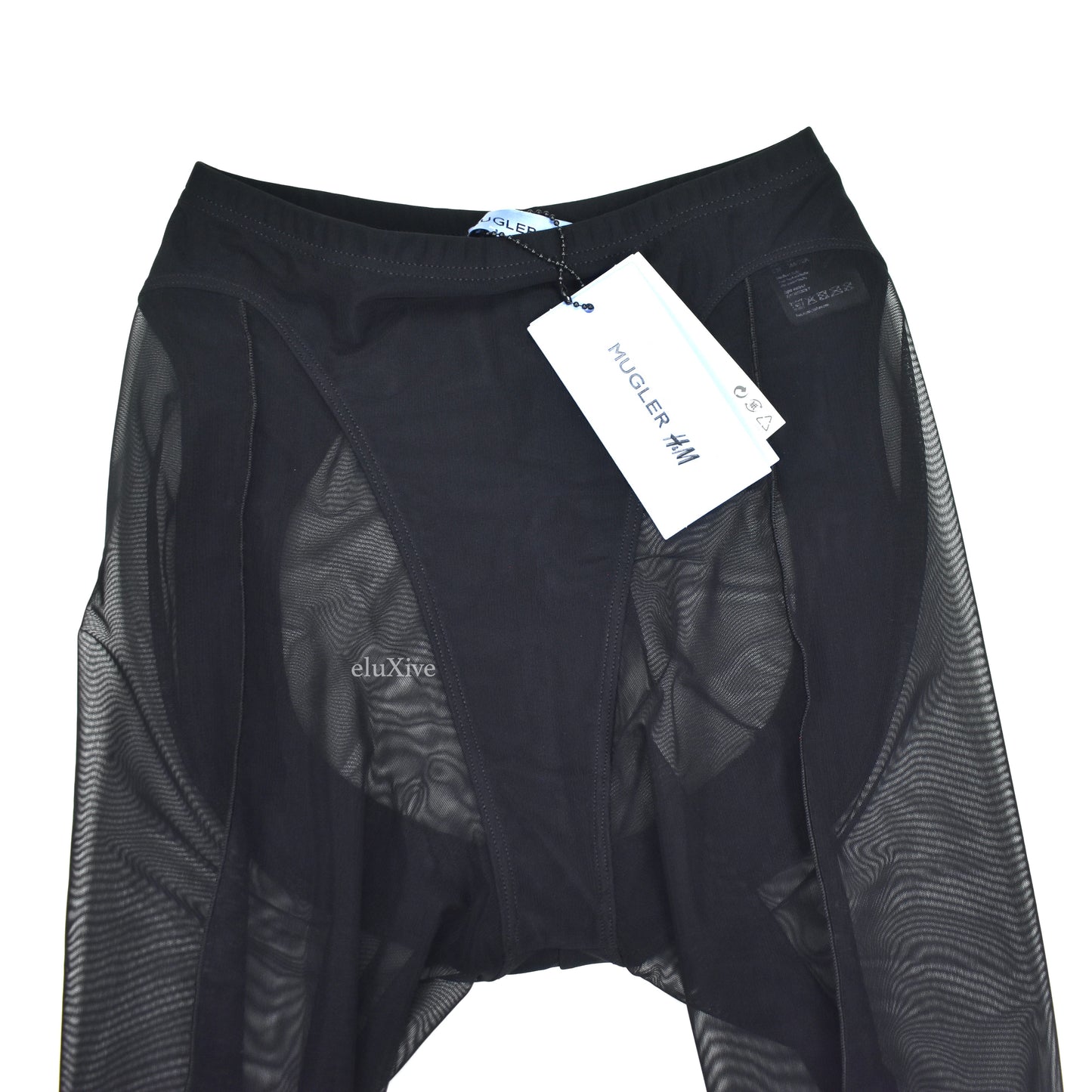 Mugler x H&M - Black Mesh Tights