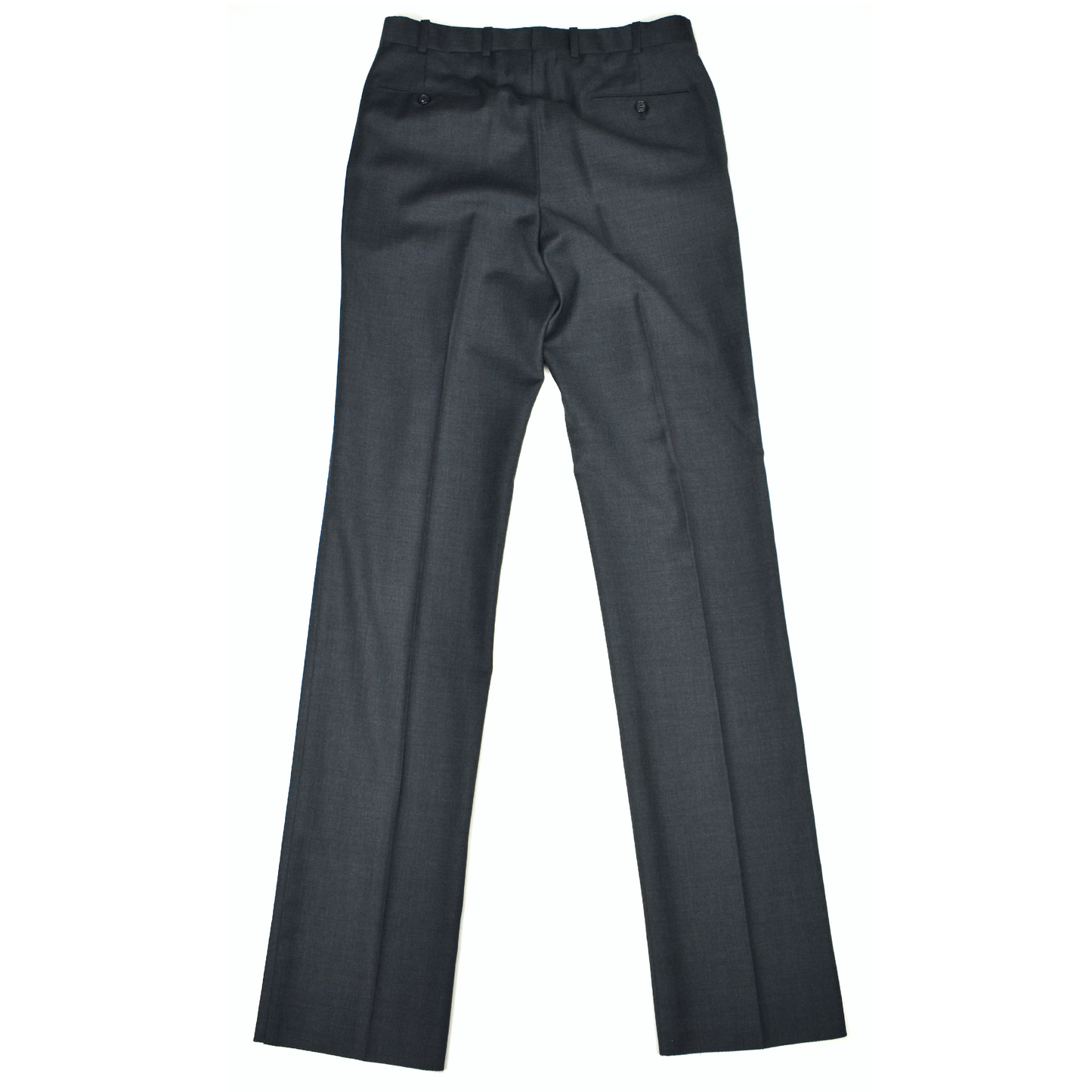 Martin Greenfield - Charcoal Gray 100% Wool Suit