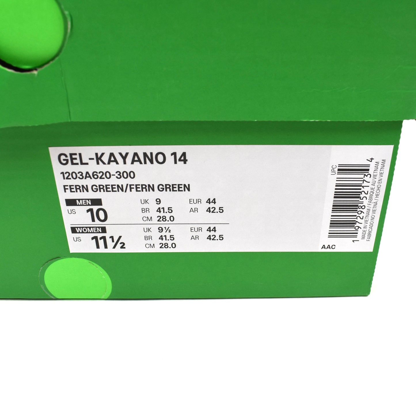 Asics x Field Trip Recordings - Gel-Kayano 14 (Fern Green/Blue)