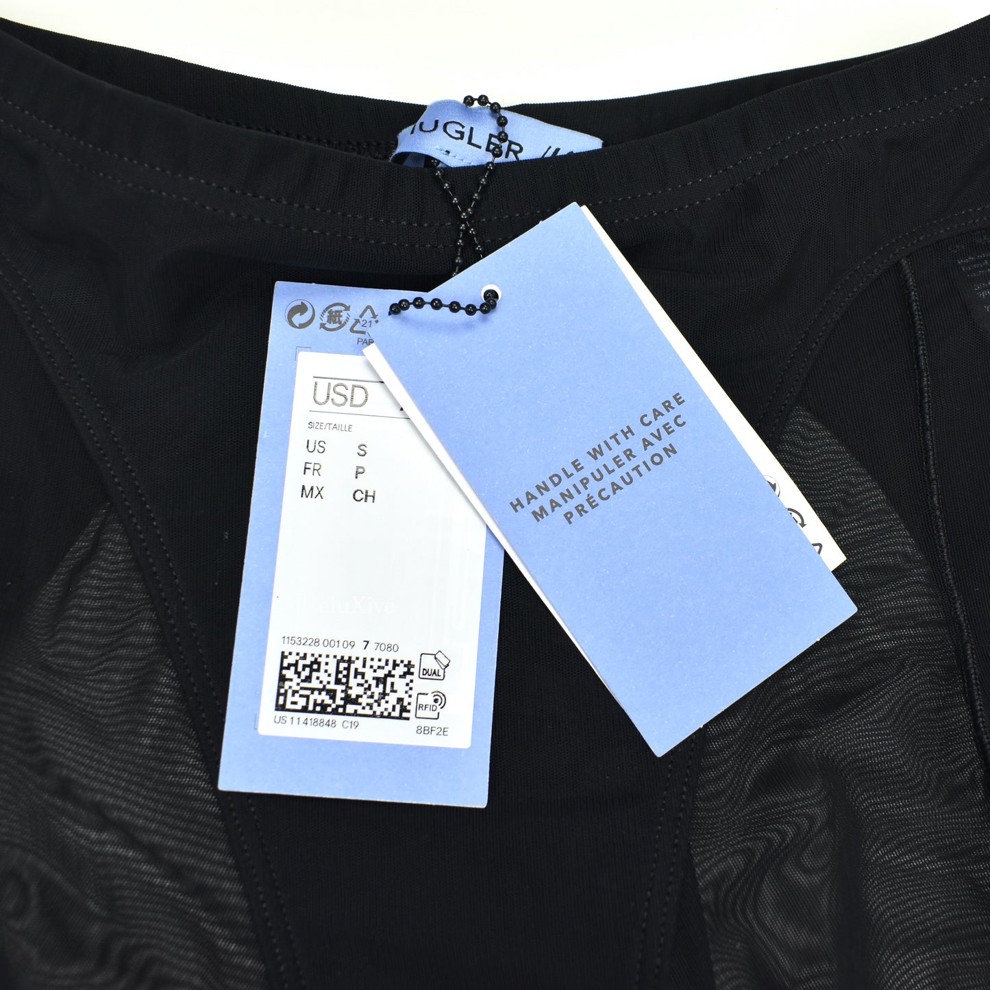 Mugler x H&M - Black Mesh Tights