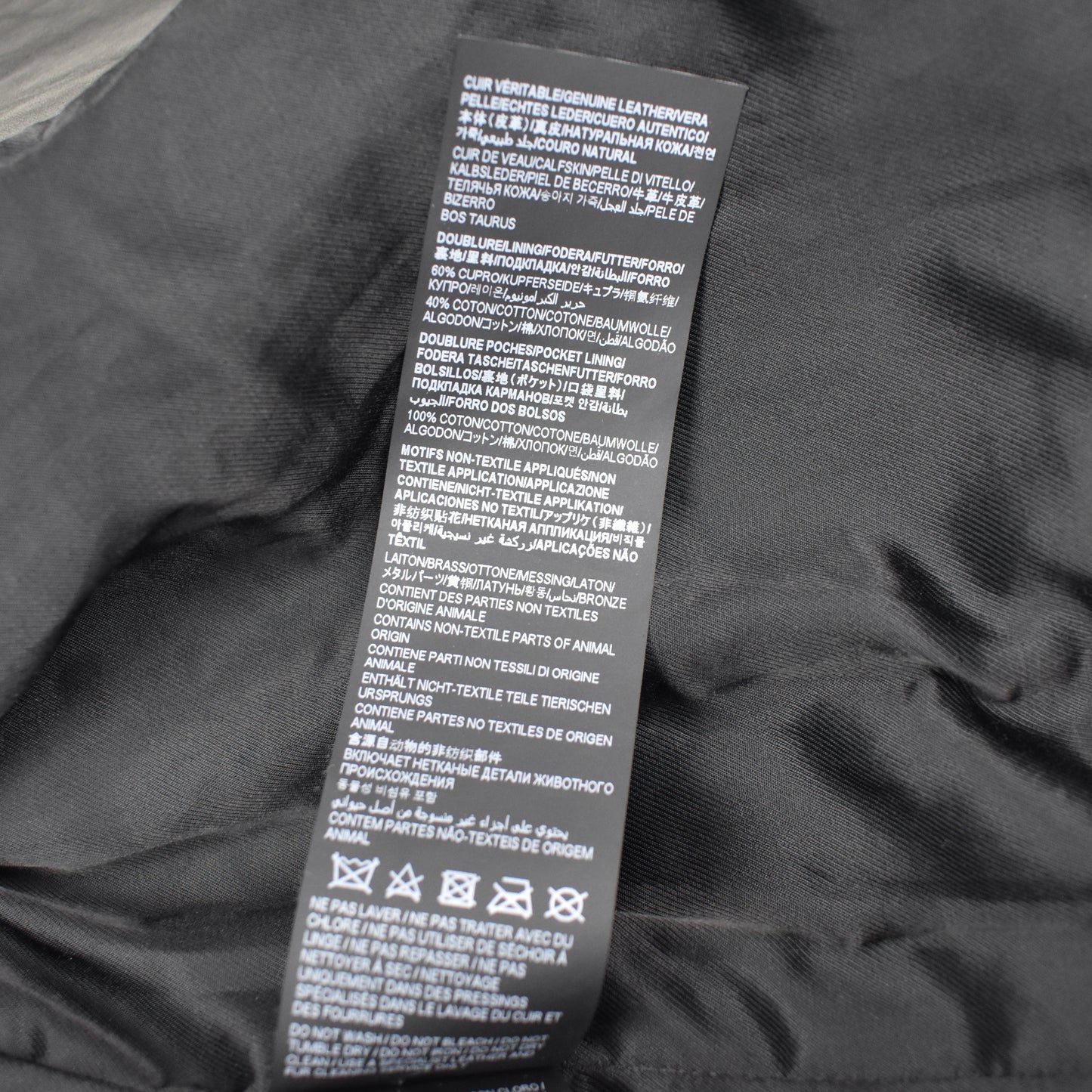 Saint Laurent - Black Studded Leather Biker Jacket