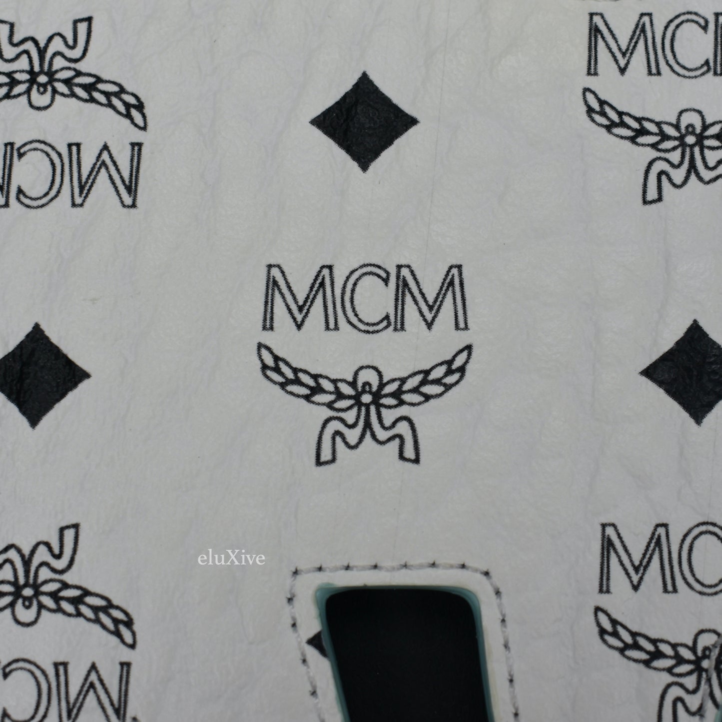 MCM - Beaded Monogram Elephant Charm