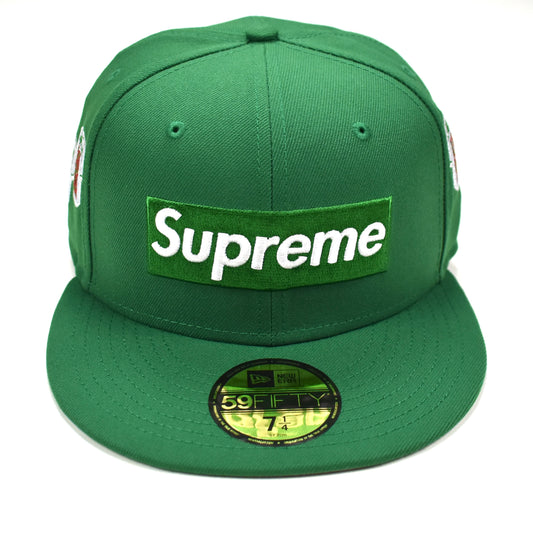 Supreme x New Era - Jerseys Box Logo Hat (Green)