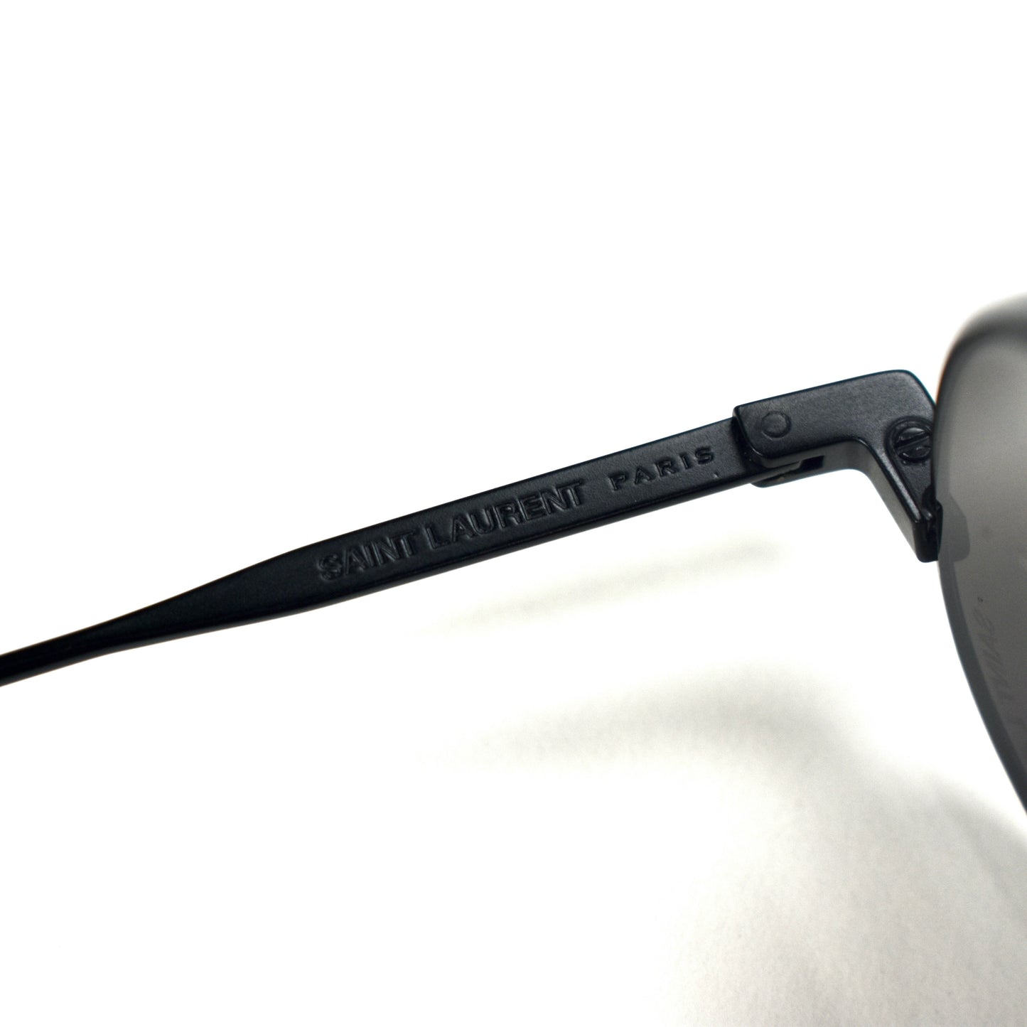 Saint Laurent - SL328 Matte Black Aviator Sunglasses