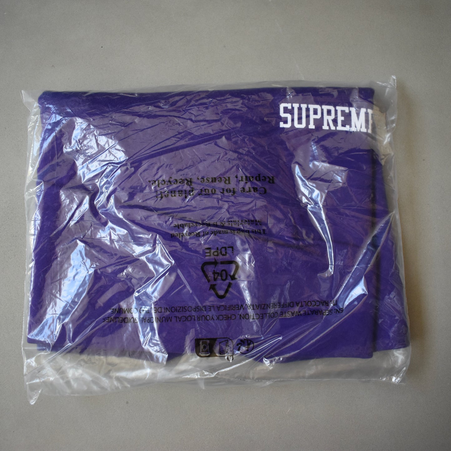 Supreme - Def Jam Fight for NY / Fighter T-Shirt (Purple)