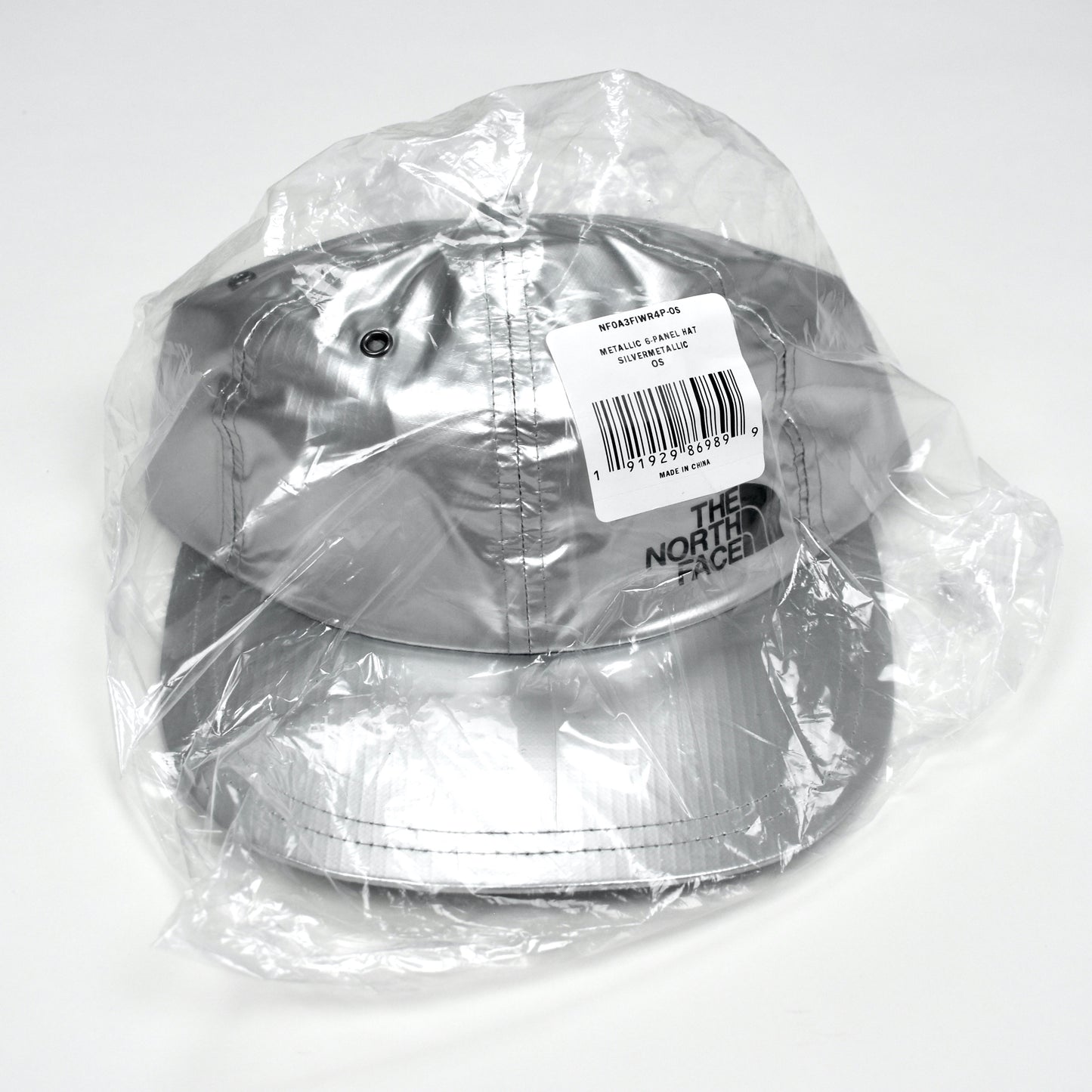 Supreme x The North Face - Metallic Silver Logo Hat (SS18)