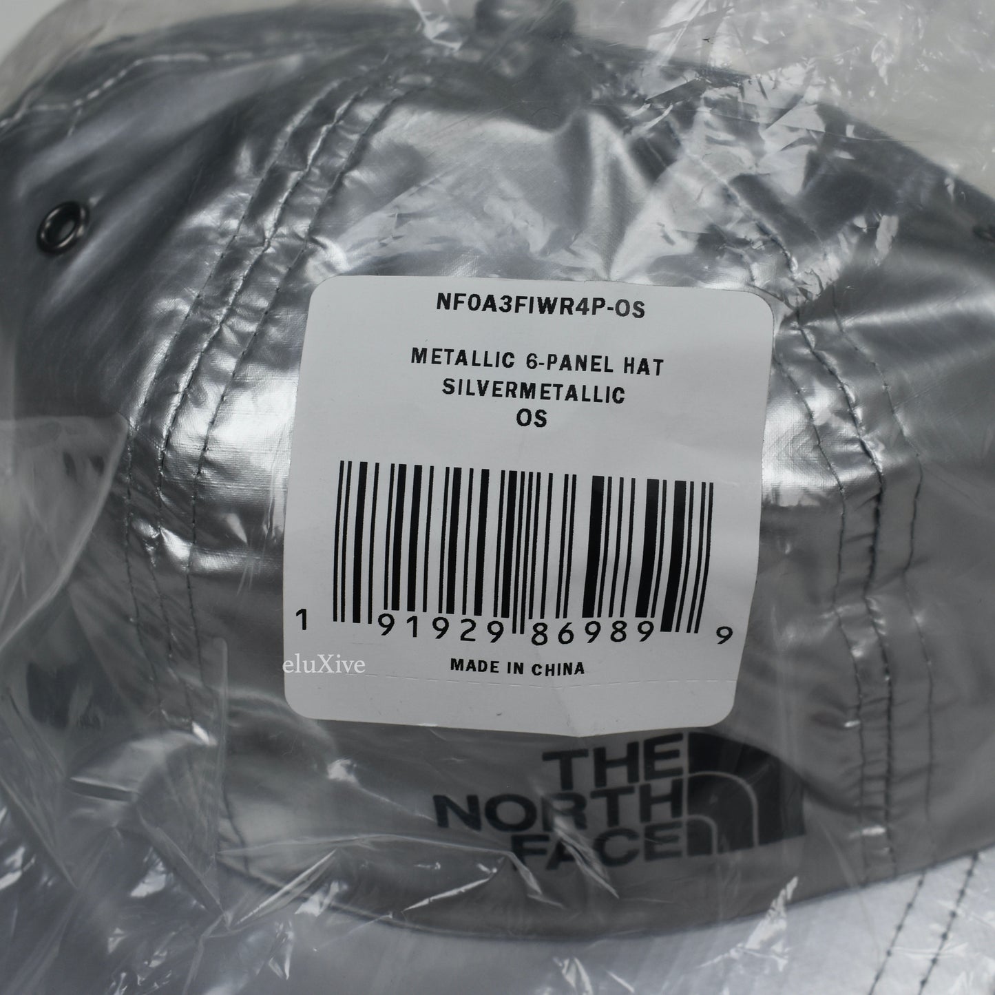 Supreme x The North Face - Metallic Silver Logo Hat (SS18)