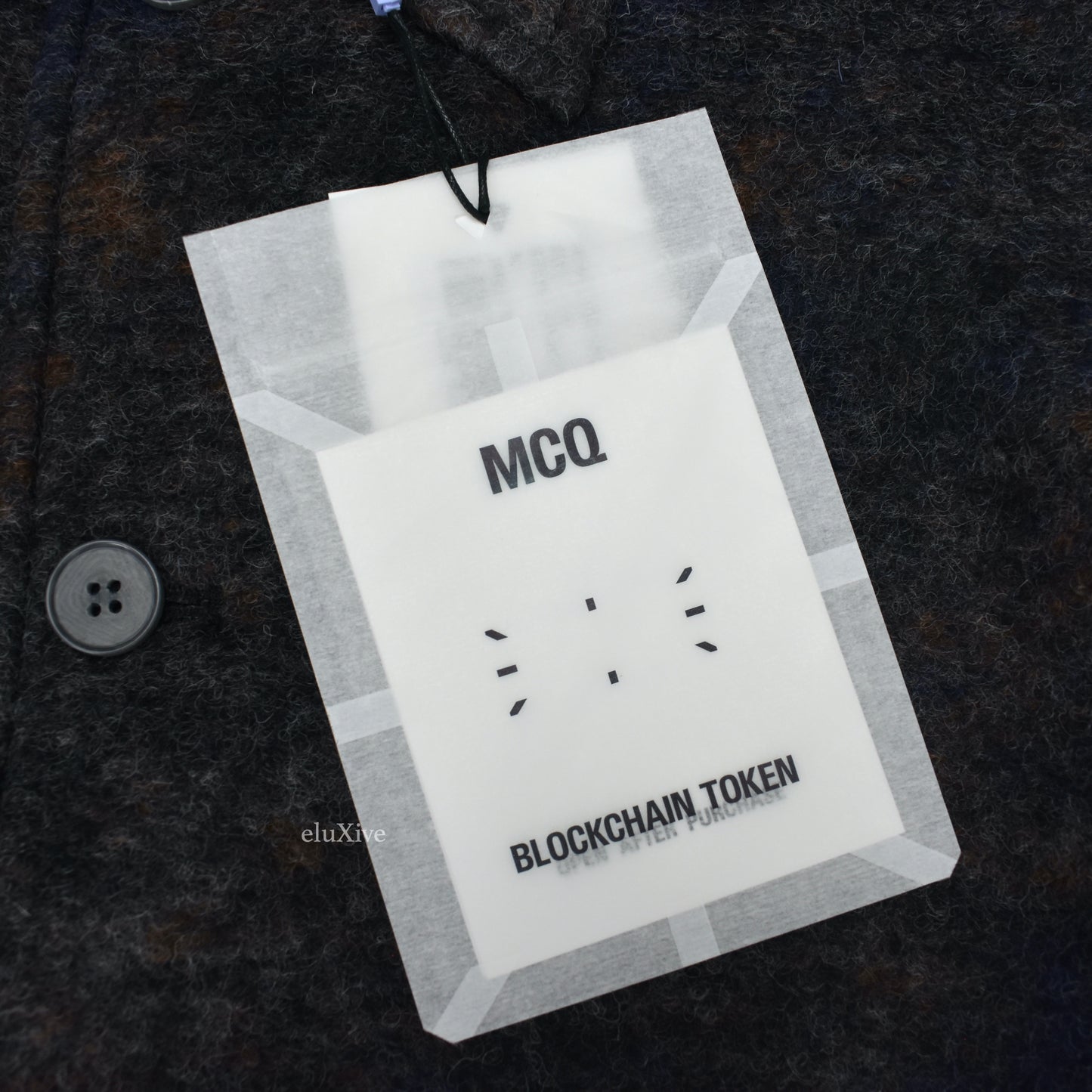 Alexander McQueen - McQ Oversized Marled Wool Coat