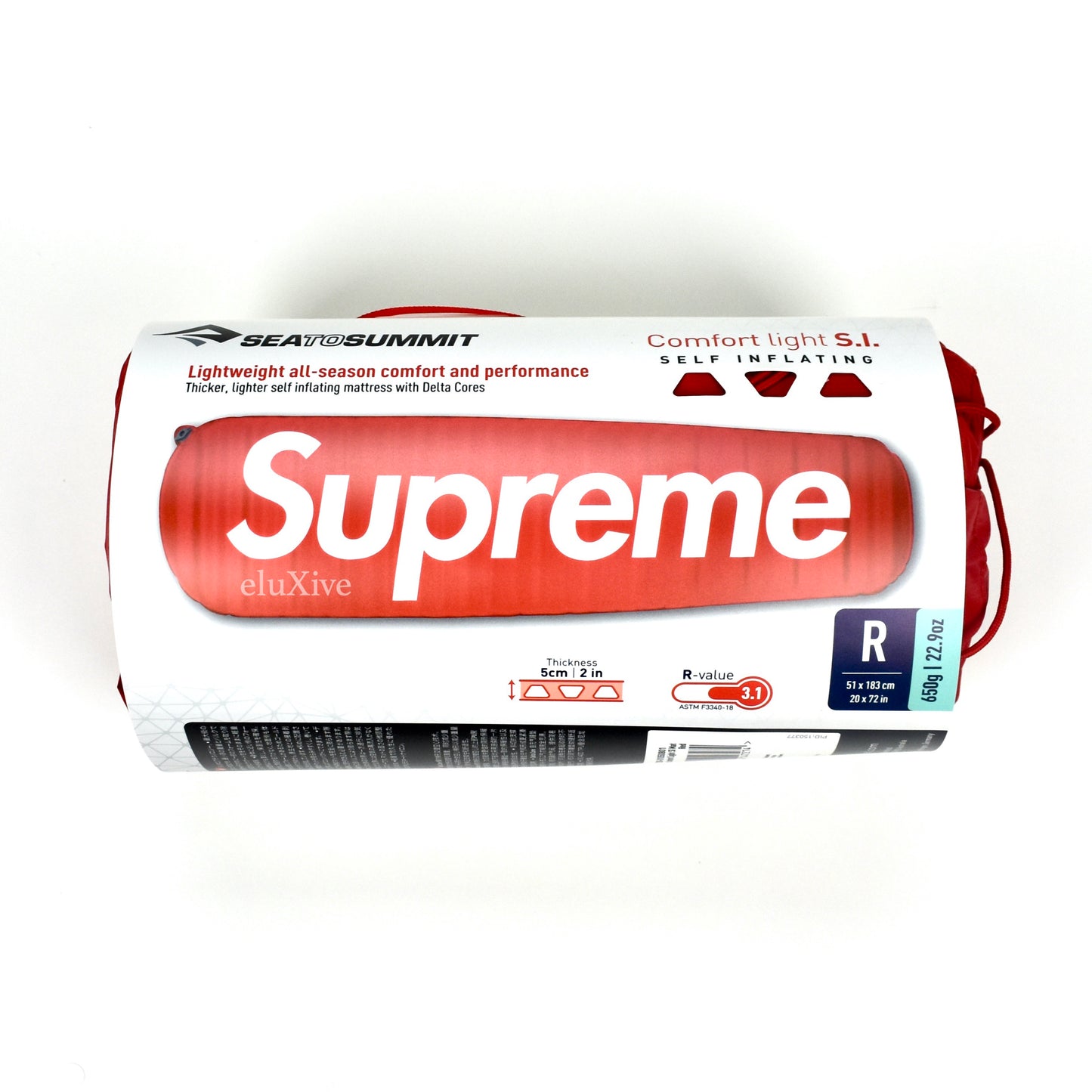 Supreme x Sea to Summit - Red Box Logo Inflatable Sleeping Mat