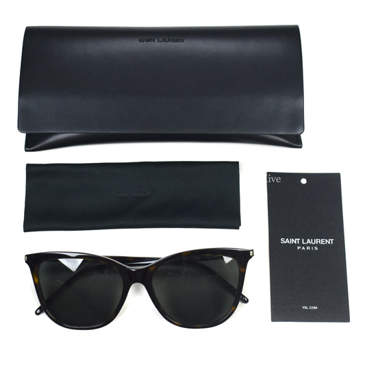 Saint Laurent - SL305 Havana Cat Eye Sunglasses