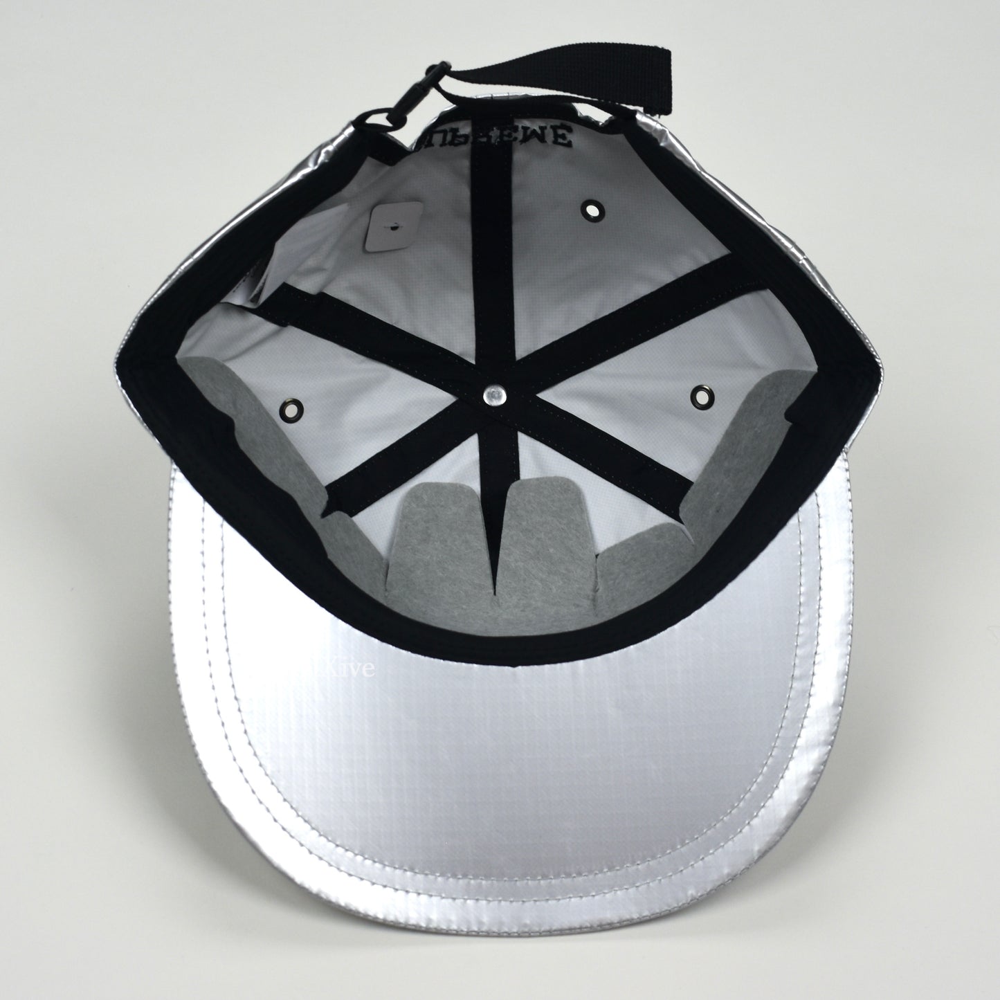 Supreme x The North Face - Metallic Silver Logo Hat (SS18)