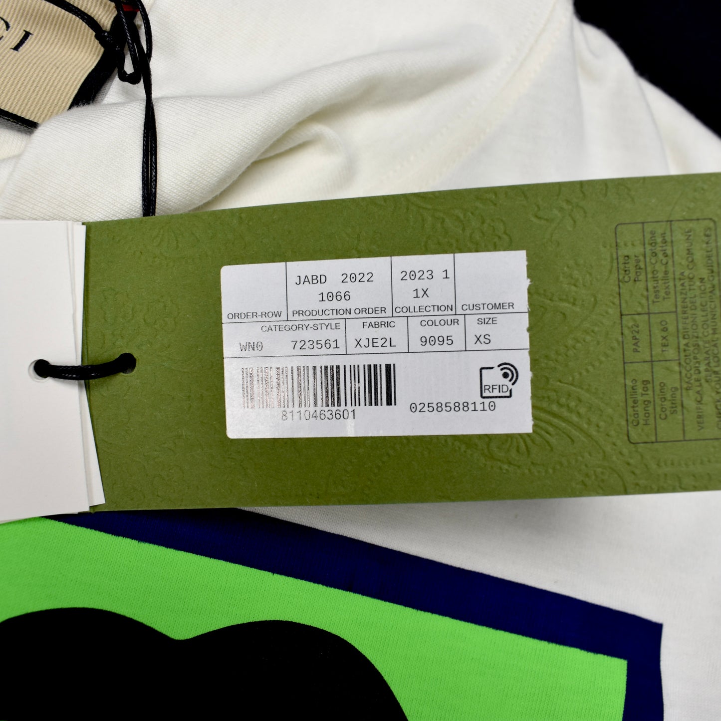 Gucci - Cropped Bunny Print Logo T-Shirt