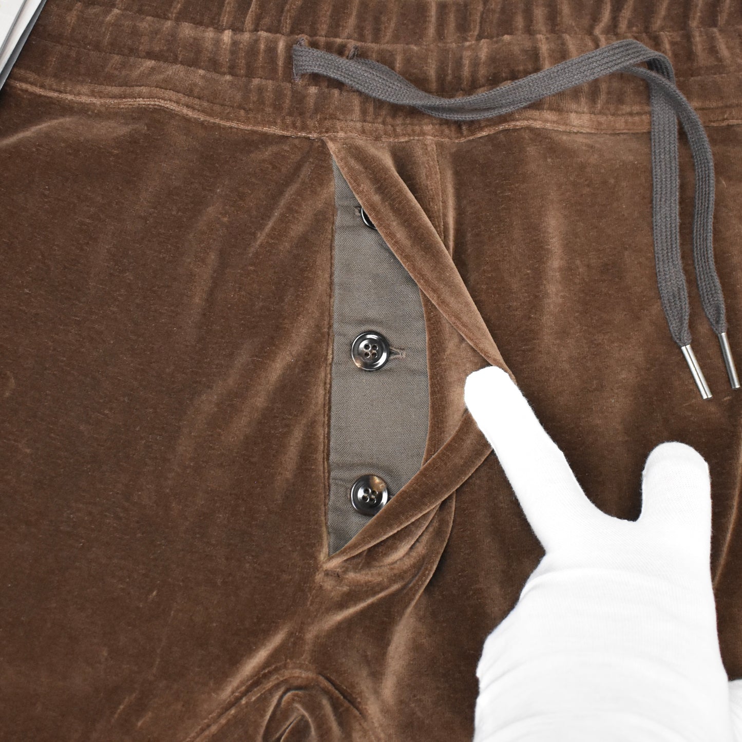 Tom Ford - Brown Velour Track Pants