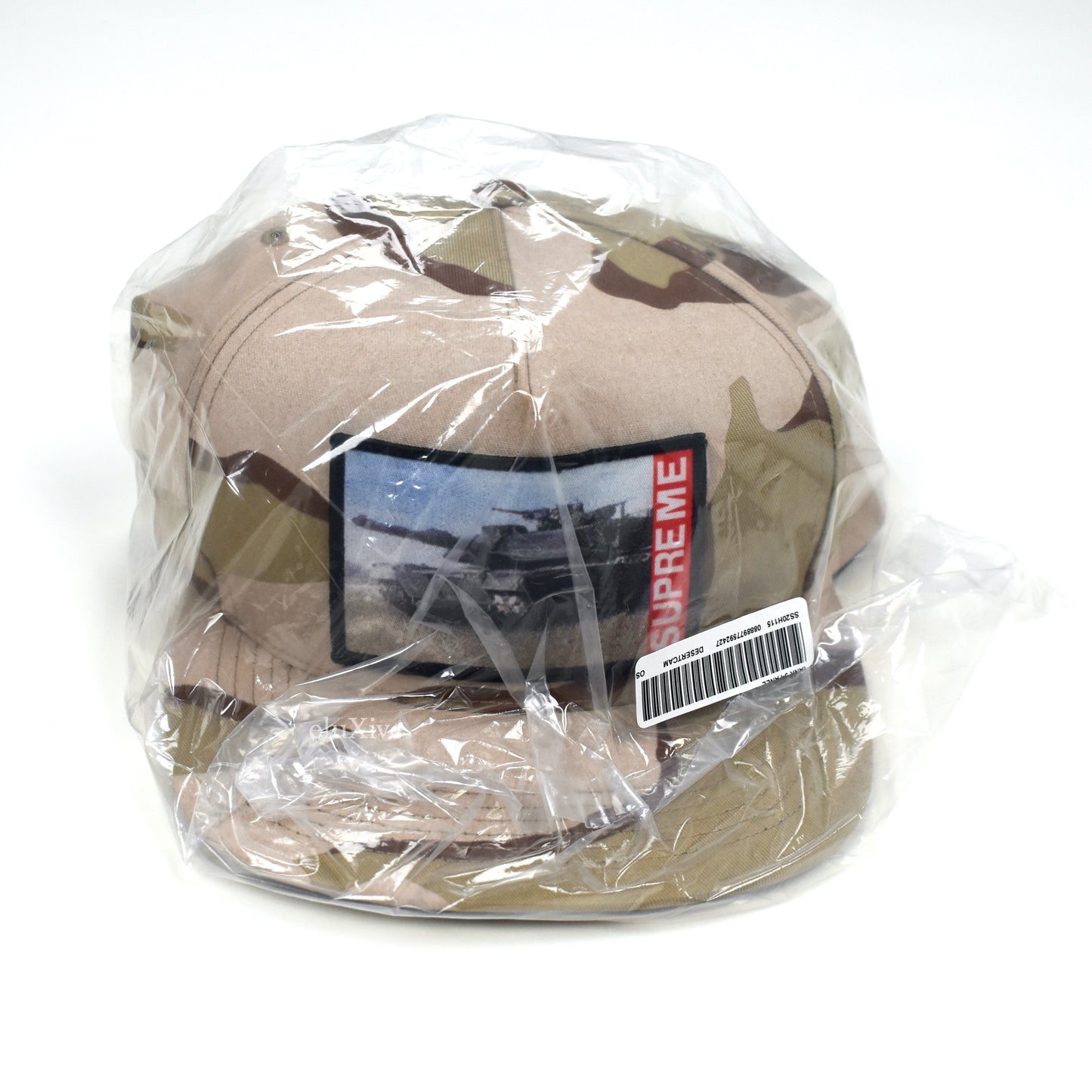 Supreme - Camo Tank Patch Logo Hat (SS20)
