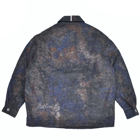 Alexander McQueen - McQ Oversized Marled Wool Coat