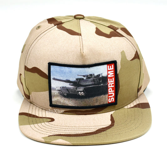 Supreme - Camo Tank Patch Logo Hat (SS20)