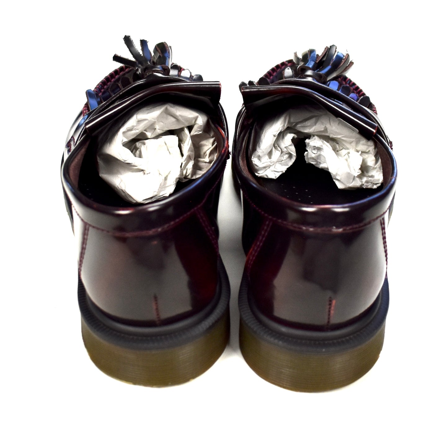 Dr. Martens - Cherry Red Adrian Tassel Loafers