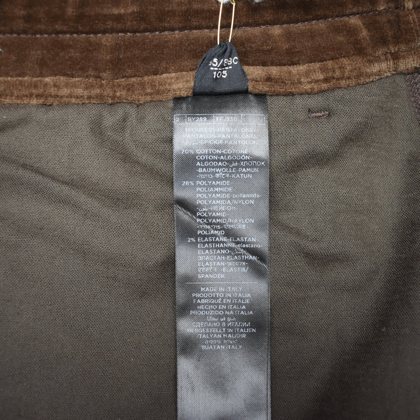 Tom Ford - Brown Velour Track Pants
