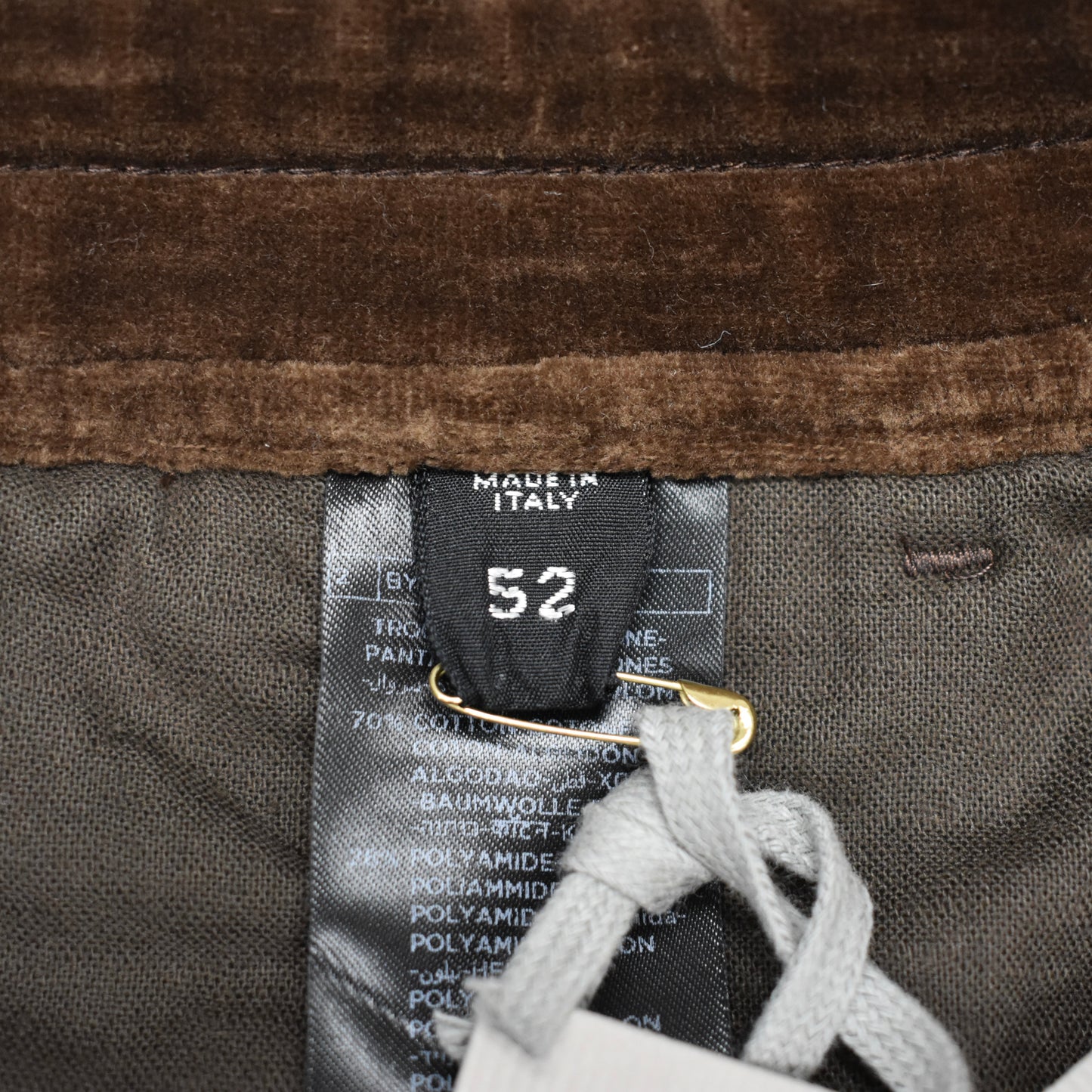 Tom Ford - Brown Velour Track Pants