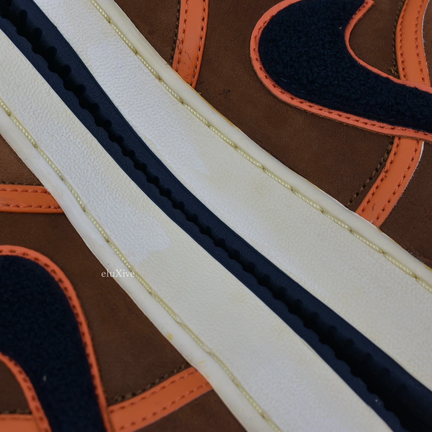 Nike - Vandal High Premium 'Cleveland Browns' (Brown/Orange)