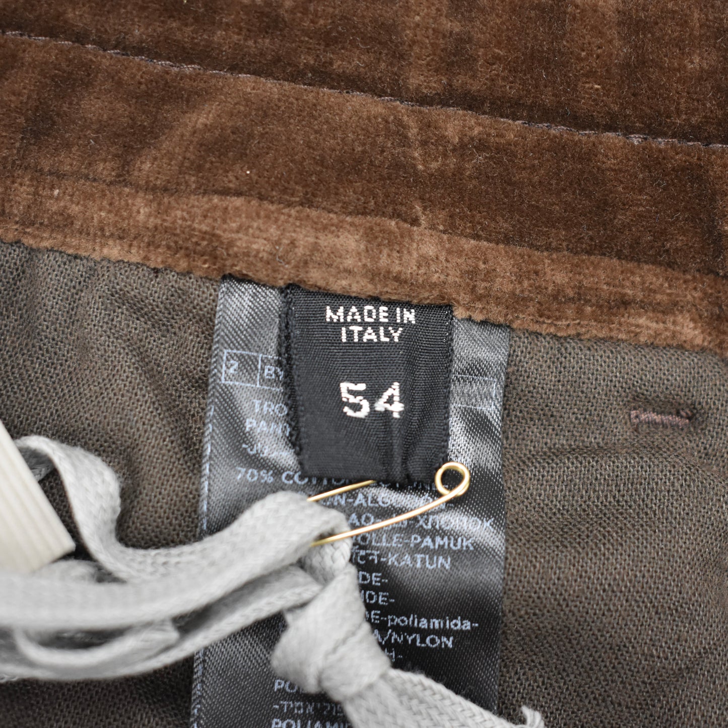 Tom Ford - Brown Velour Track Pants