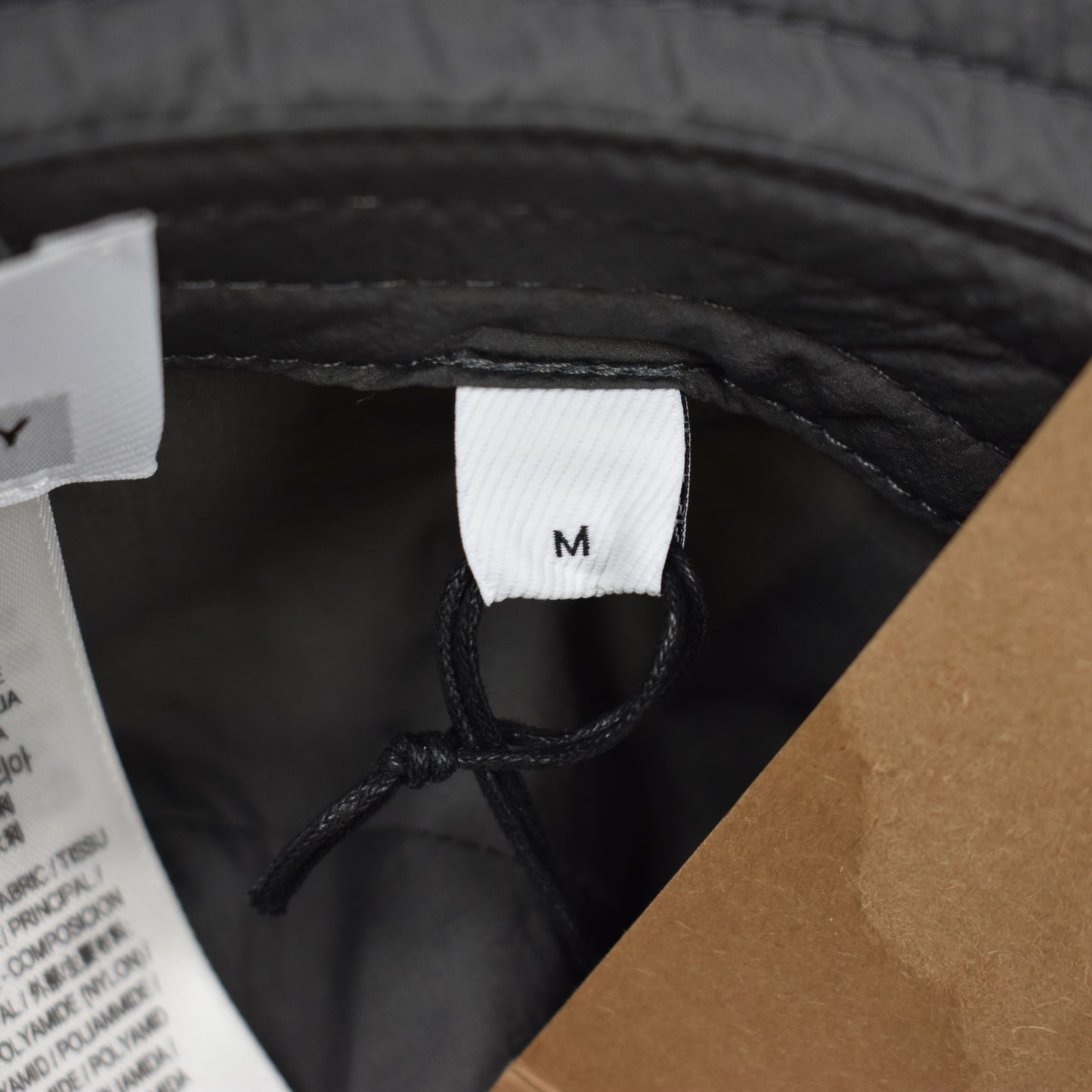 Burberry - Gray Twin Pocket Logo Print Bucket Hat