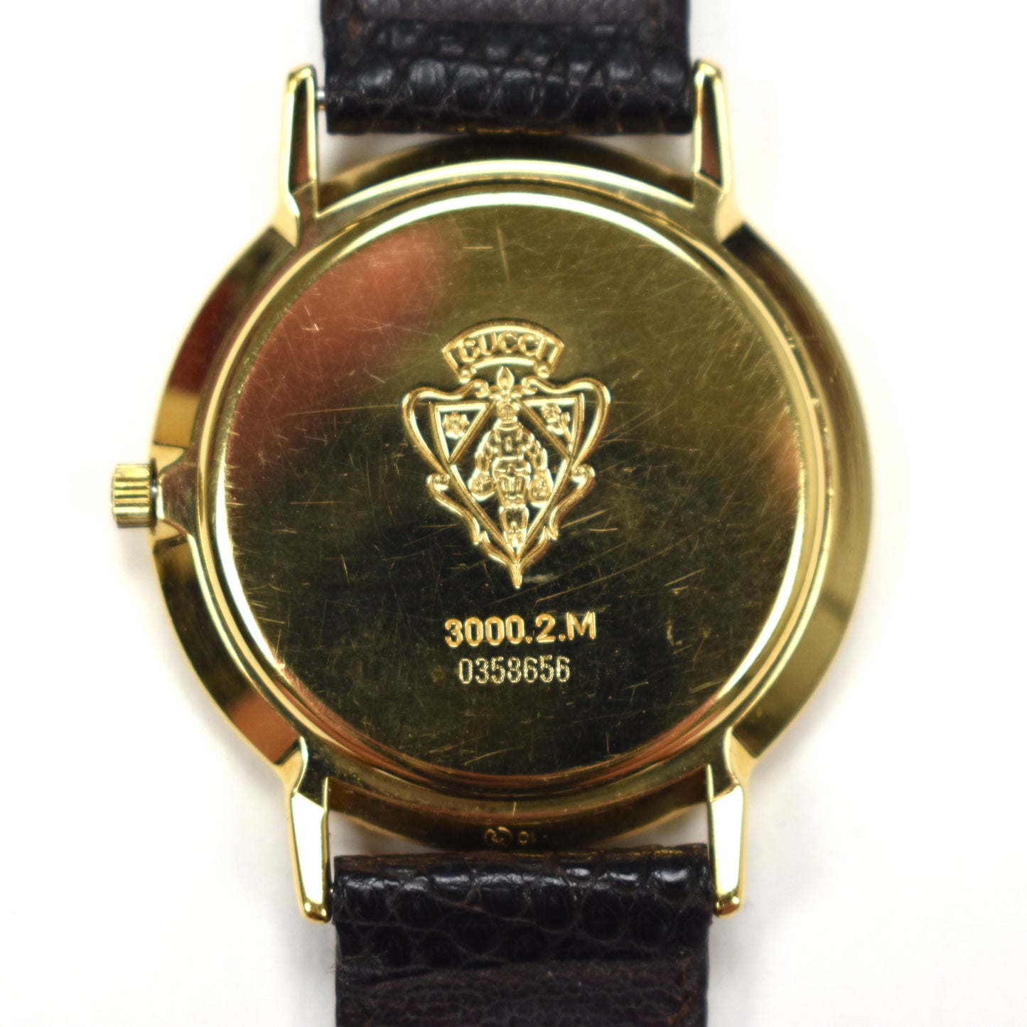 Gucci - 3000M Gold Dial Watch