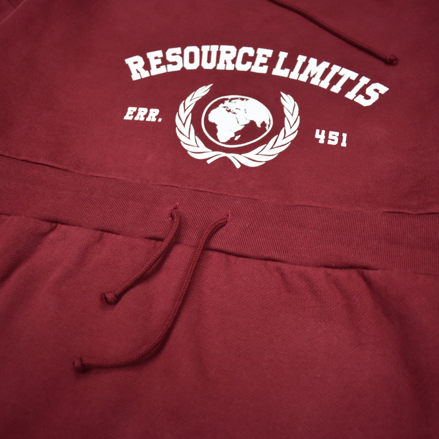 Vetements - AW20 Resource Limits Reached Oversized Hoodie