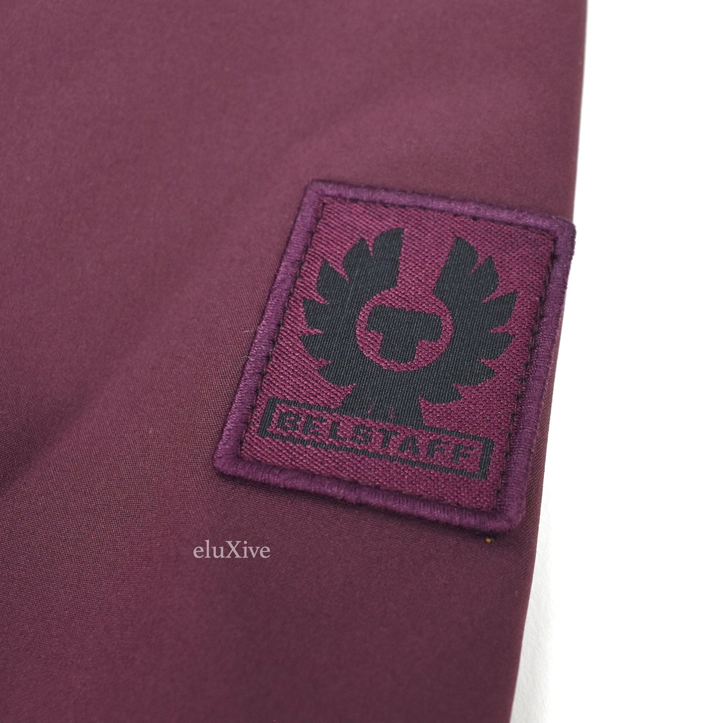 Belstaff - Burgundy Hybrid Soft Shell Shift Jacket
