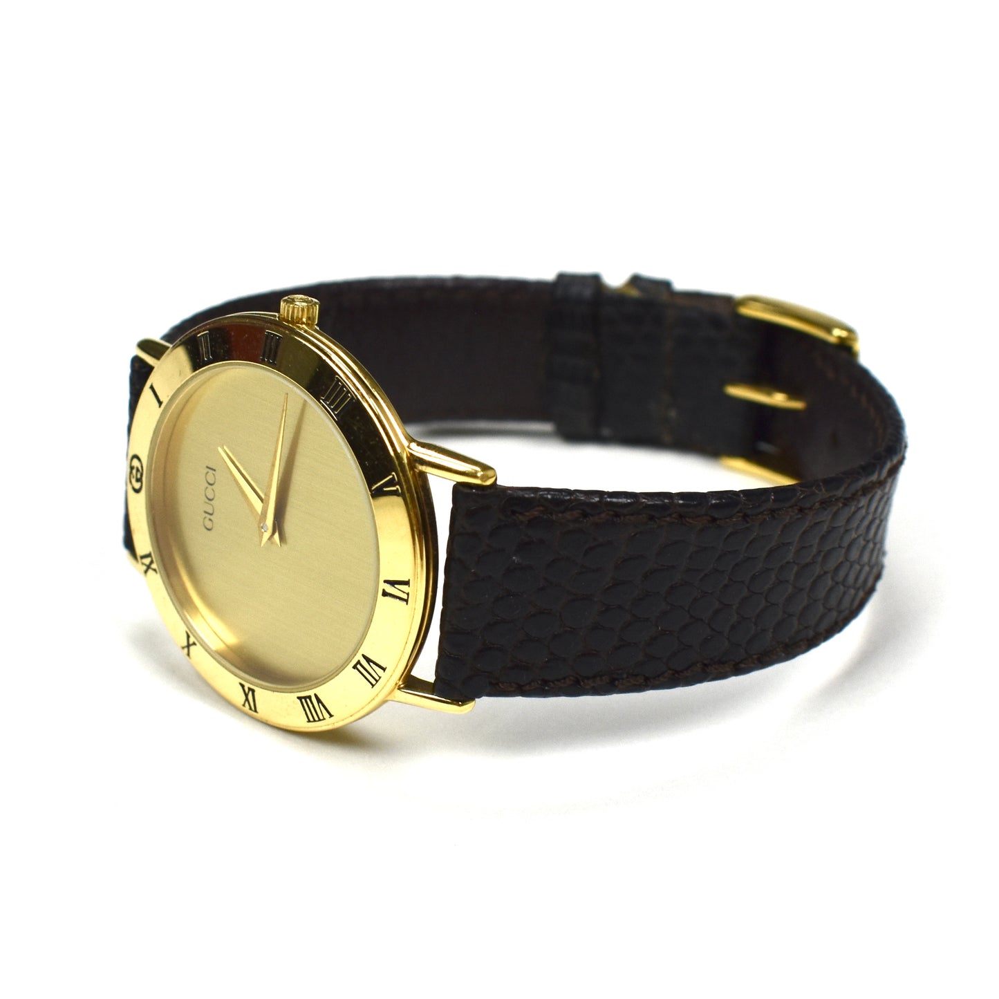 Gucci - 3000M Gold Dial Watch