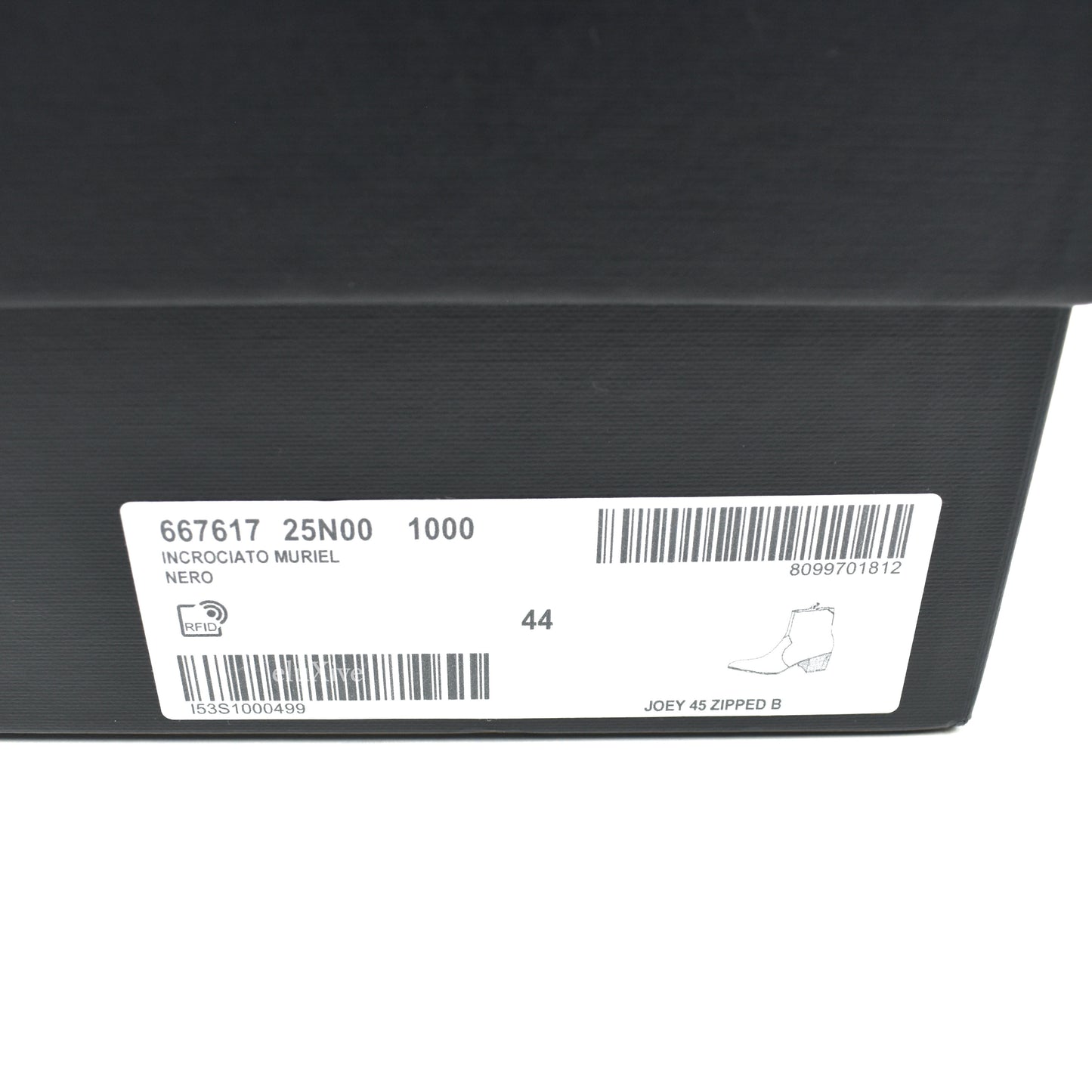 Saint Laurent - Black Leather Zippered Joey Boots