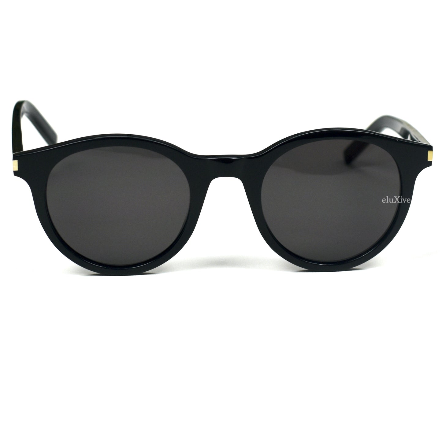 Saint Laurent - SL342 Black Classic Round Sunglasses