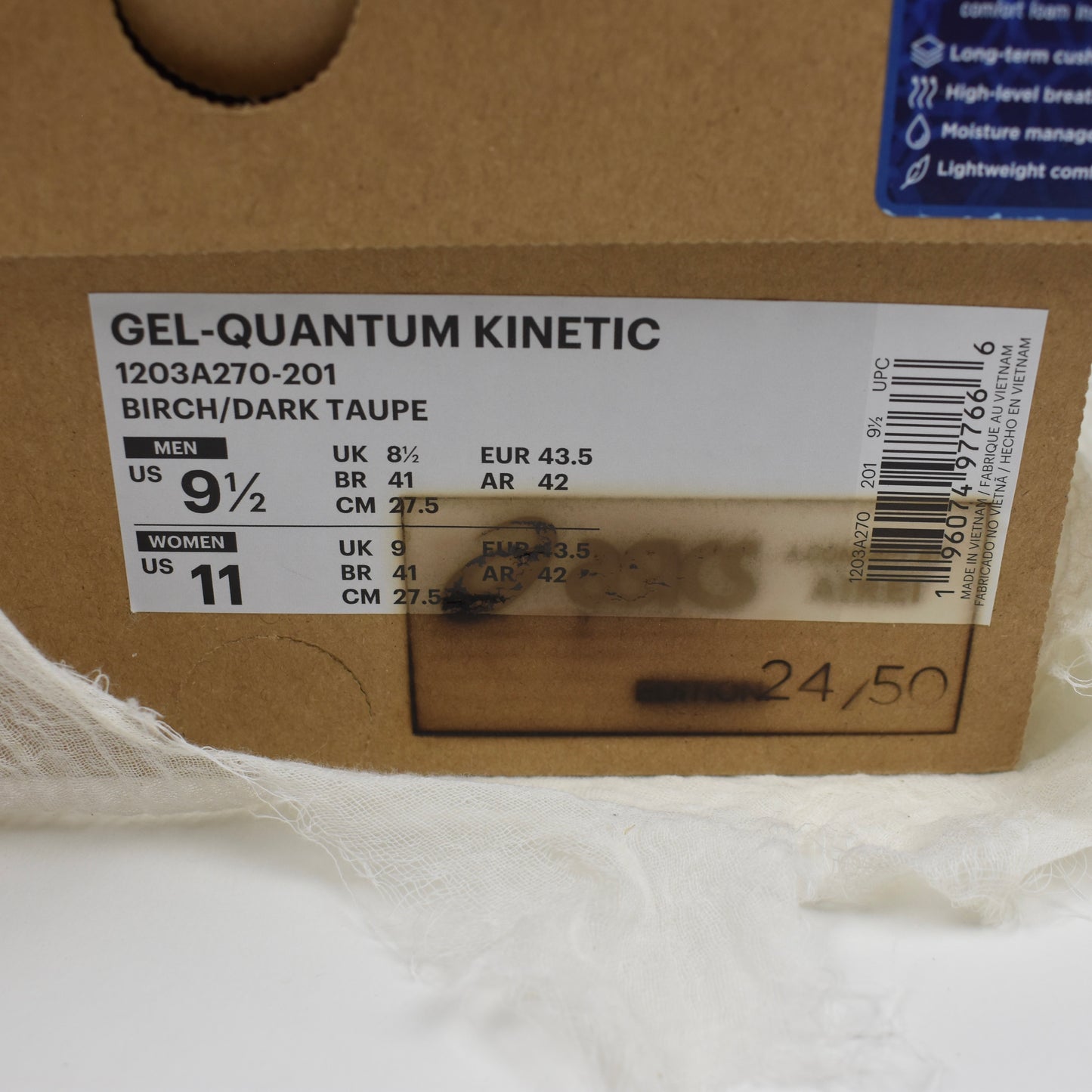 Asics x AIREI - Gel-Quantum Kinetic 'Burned Gauze' (Birch/Taupe)